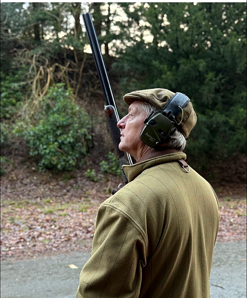 A shooter taking aim